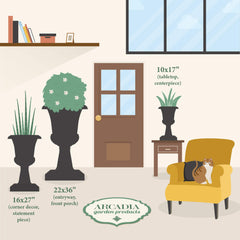 Arcadia Garden Products side texture close-up highlighting durable weather-resistant finish and longevity