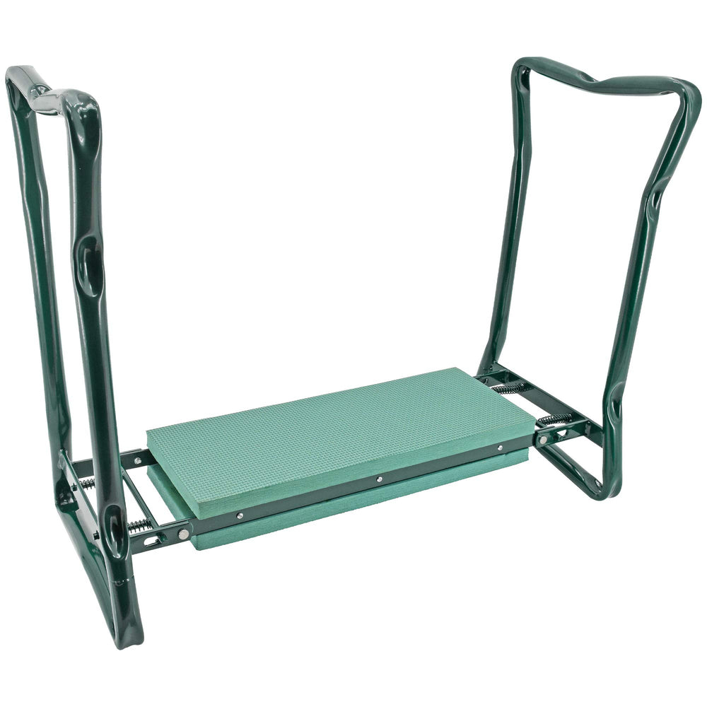 Arcadia Garden Products side handle detail for safer standing and reduced strain