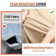 Arcedo close-up of bonded seams demonstrating durable weather resistance