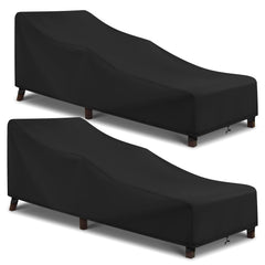 Arcedo front view showing full coverage and black finish for weather protection