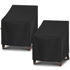 Arcedo front view patio chair covers protecting furniture from weather