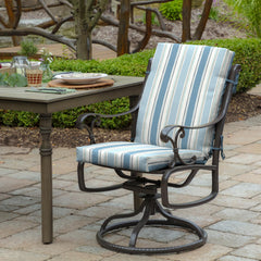 Arden Selections close-up of outdoor polyester texture showing durable, fade-resistant fabric