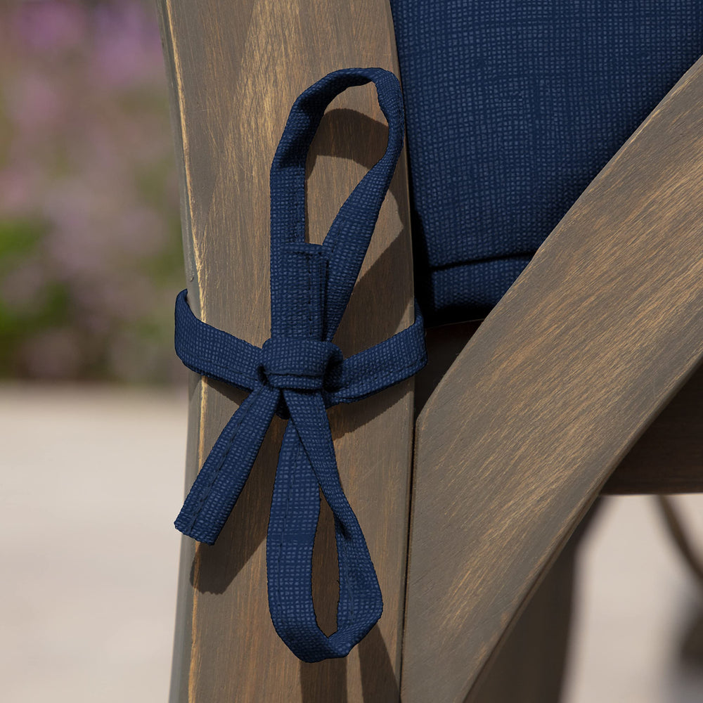 Arden Selections Leala patio lifestyle scene showing stylish outdoor dining setup