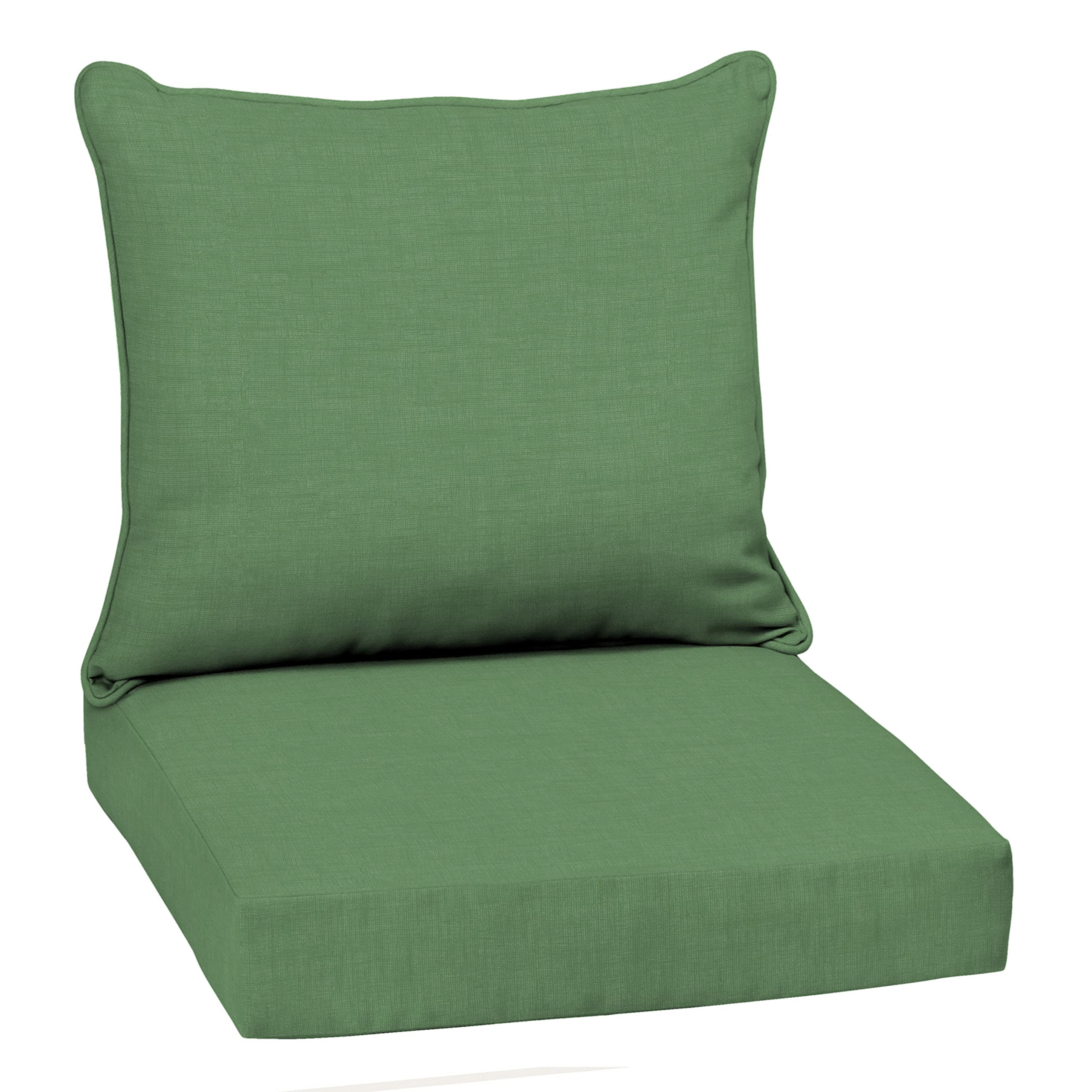 Arden Selections front packaging showing moss green cushions and fit
