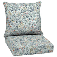 Arden Selections pistachio botanical front view showing vibrant outdoor cushion and comfort
