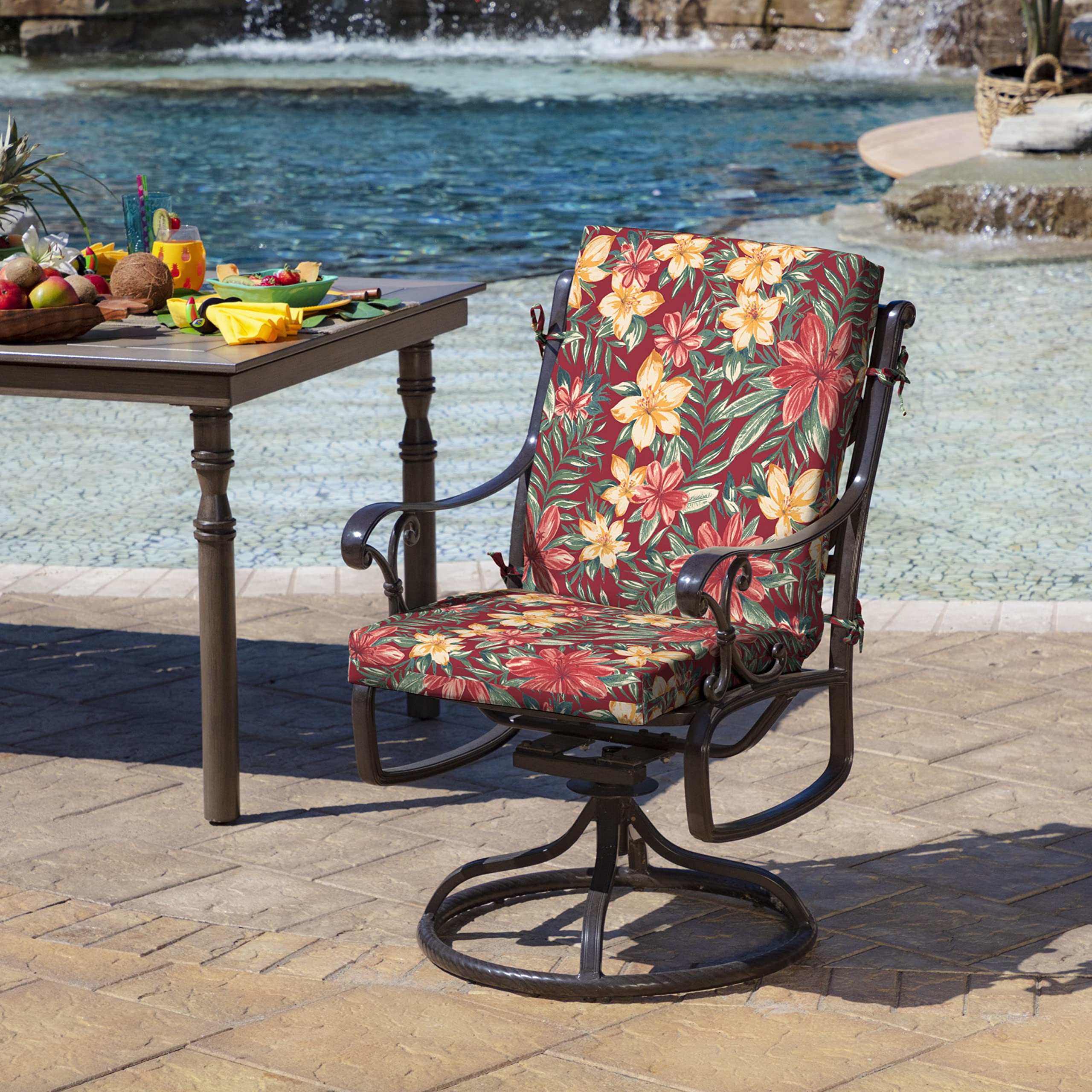 Arden Selections seat and back cushions displayed on chair for comfortable support benefit
