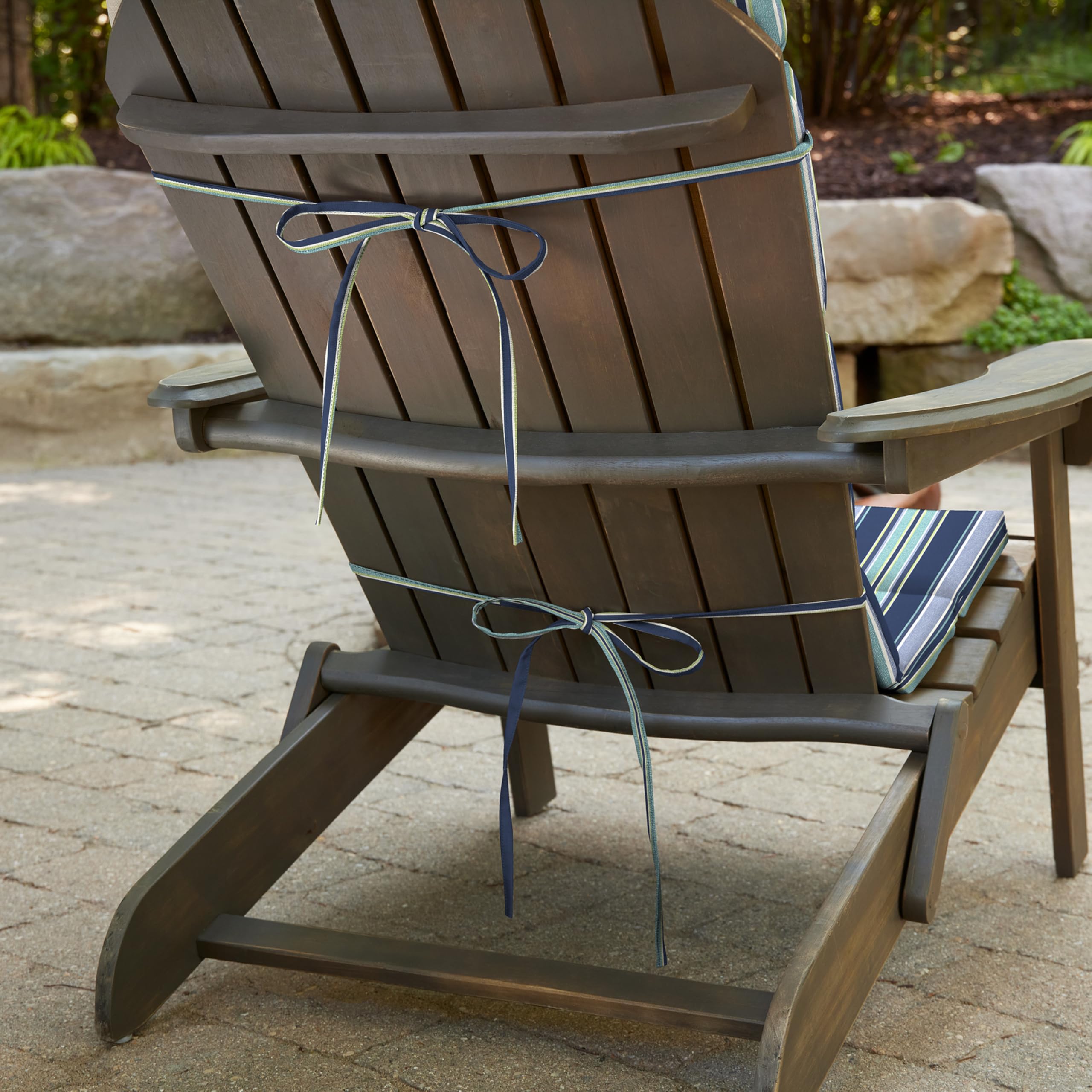 Arden Selections view of back and seat shape matching Adirondack contour