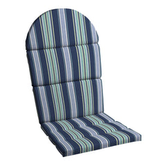 Arden Selections front view of blue stripe cushion showing fit and comfort
