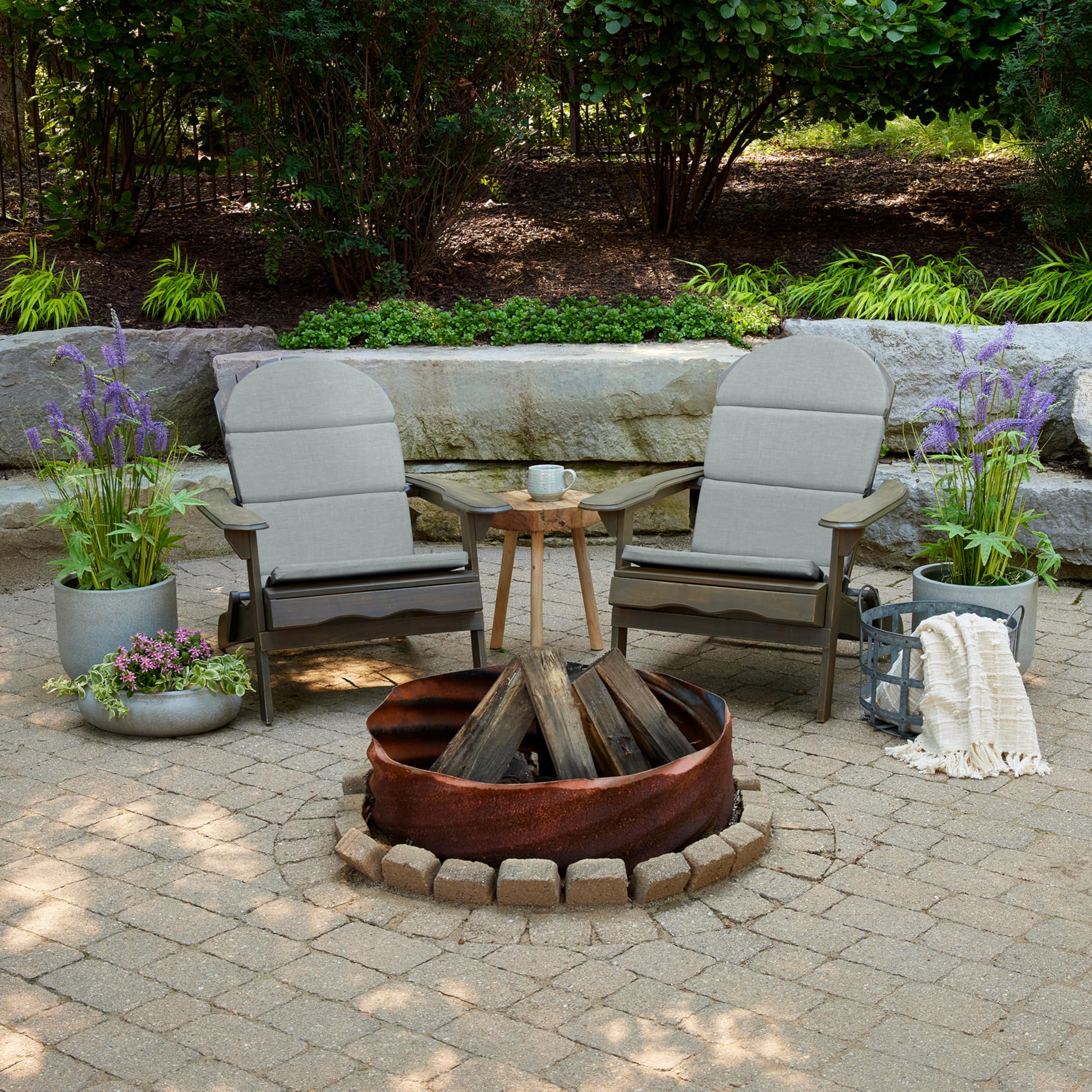 Arden Selections side profile on chair illustrating seat and back thickness