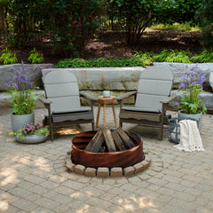 Arden Selections side profile on chair illustrating seat and back thickness