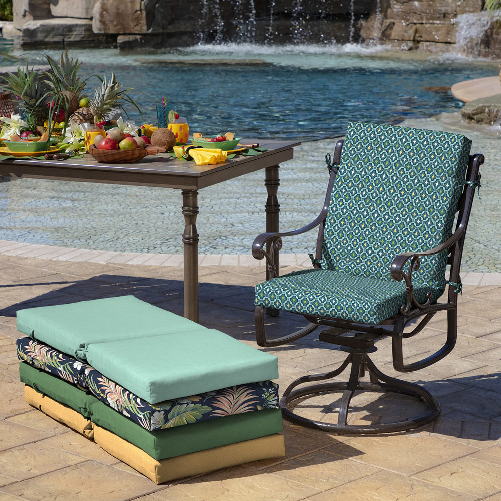 Arden Selections four cushions grouped to show matching set and coordinated seating