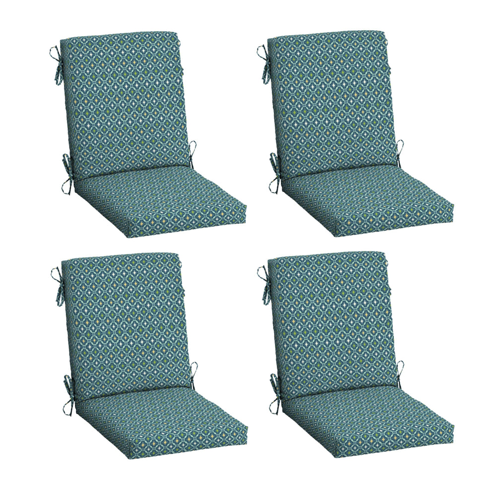Arden Selections front pack view showing four Alana Tile cushions and pattern benefit