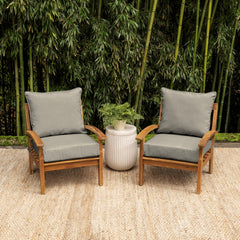 Arden Selections back cushion close-up showing loft and plush recycled fill restoring comfort