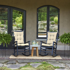 Arden Selections back pillow with visible dimensions for accurate fit on standard rockers