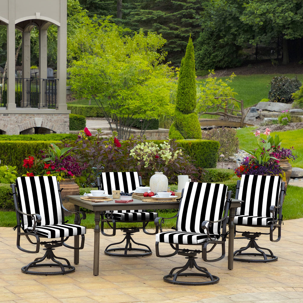 Arden Selections size comparison with ruler and chair to show 20x44 dimensions for easy chair compatibility