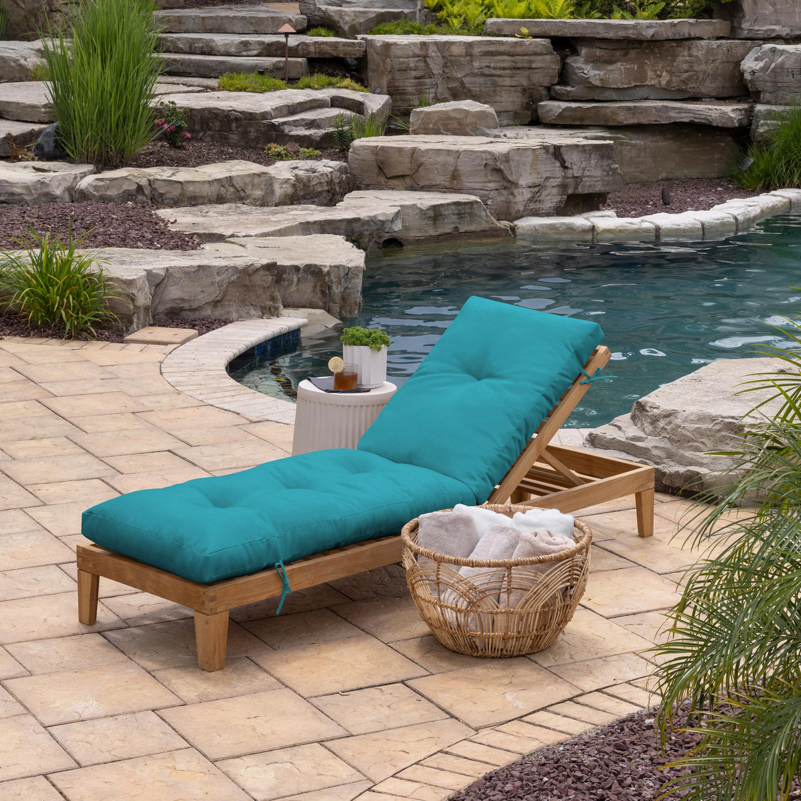 Arden Selections tufted close-up highlighting durable stitching and supportive comfort