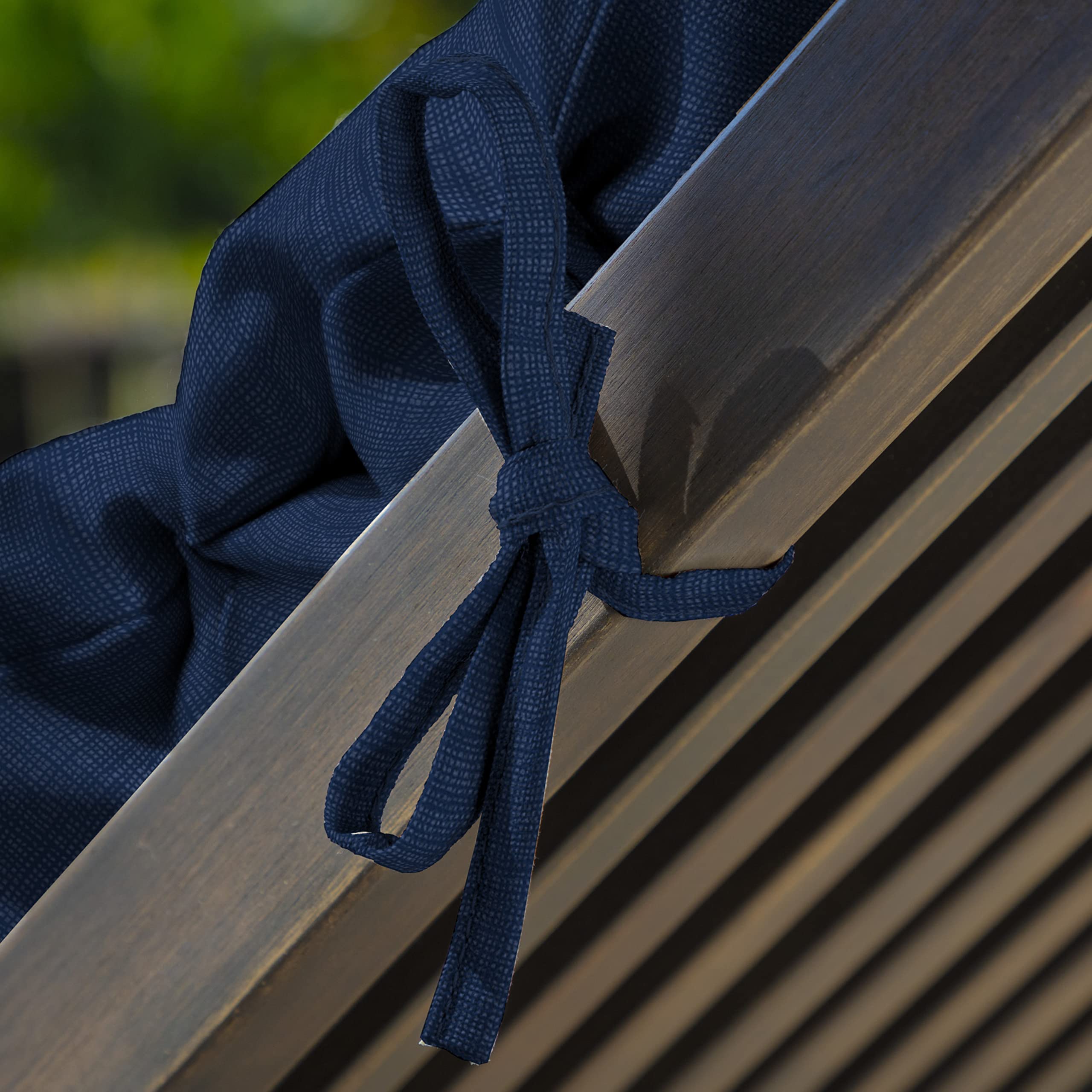 Arden Selections lifestyle shot on patio conveying durable, stylish outdoor seating