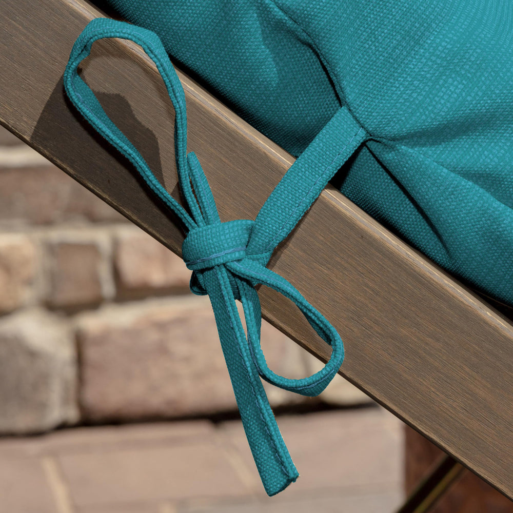 Arden Selections cushion beside ruler showing accurate 76 by 22 inch size