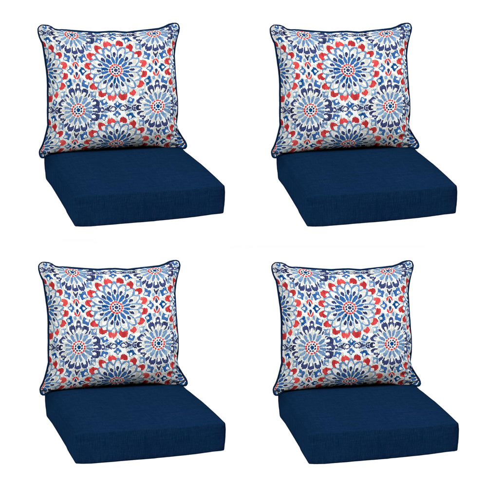 Arden Selections front view of Clark Blue 4-pack showing vibrant color and fit
