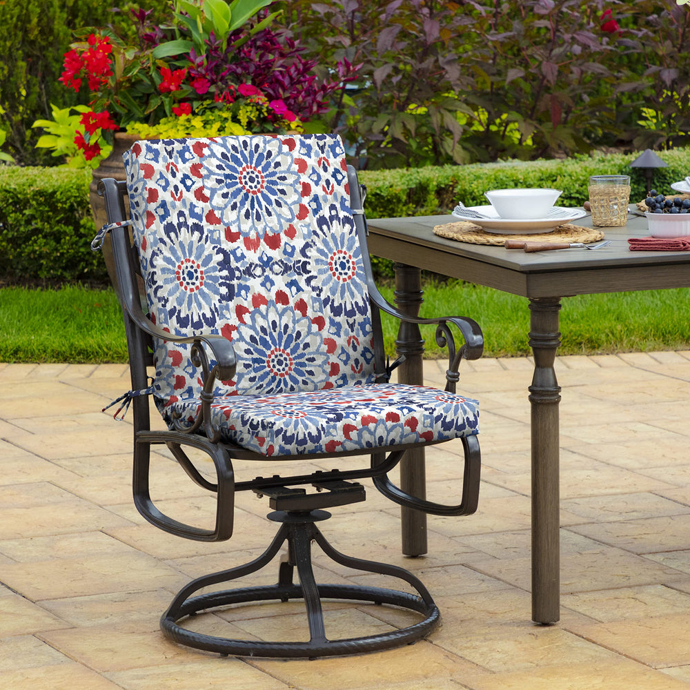 Arden Selections Clark Blue side profile showing thickness and comfortable support