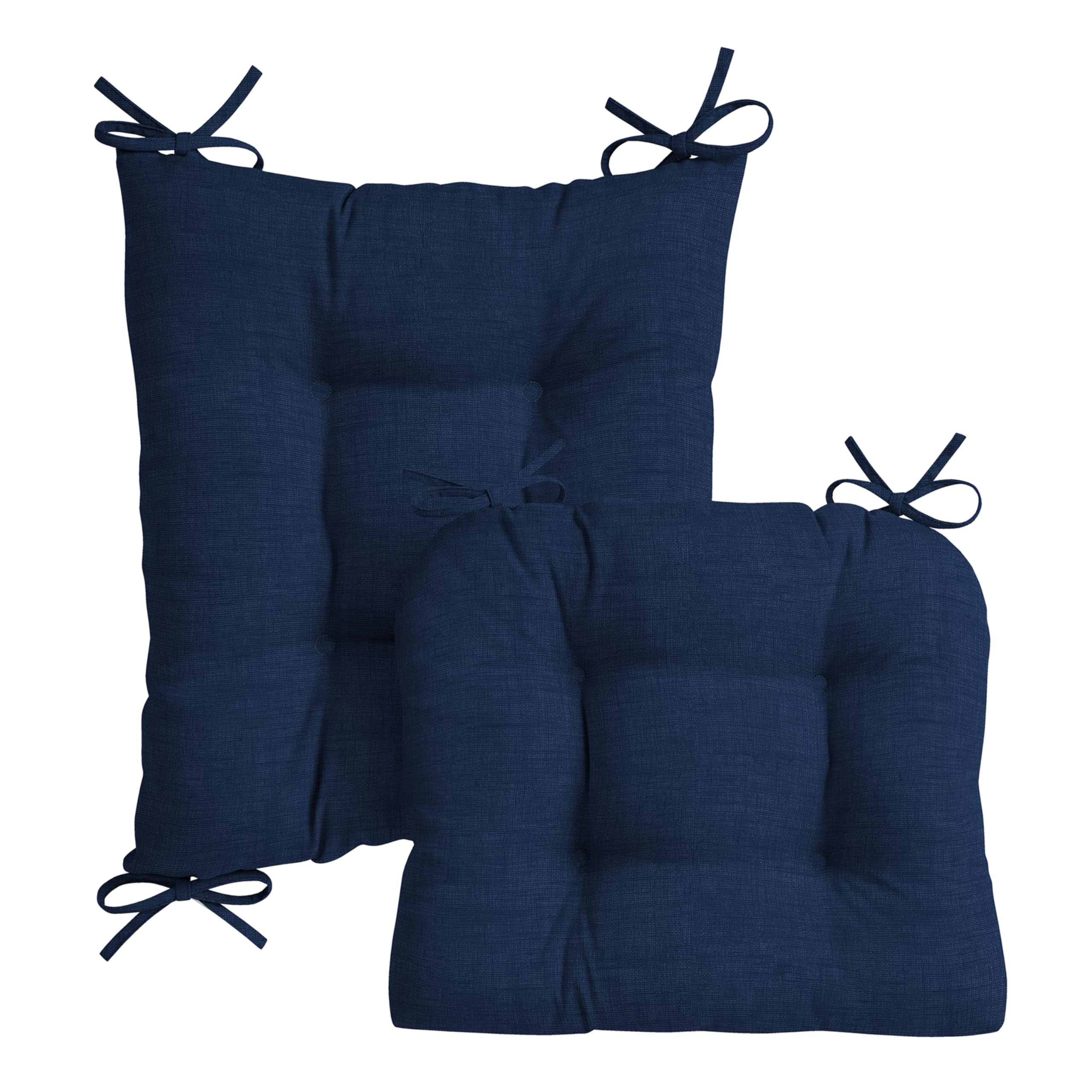 Arden Selections close-up of sapphire polyester fabric revealing durable texture