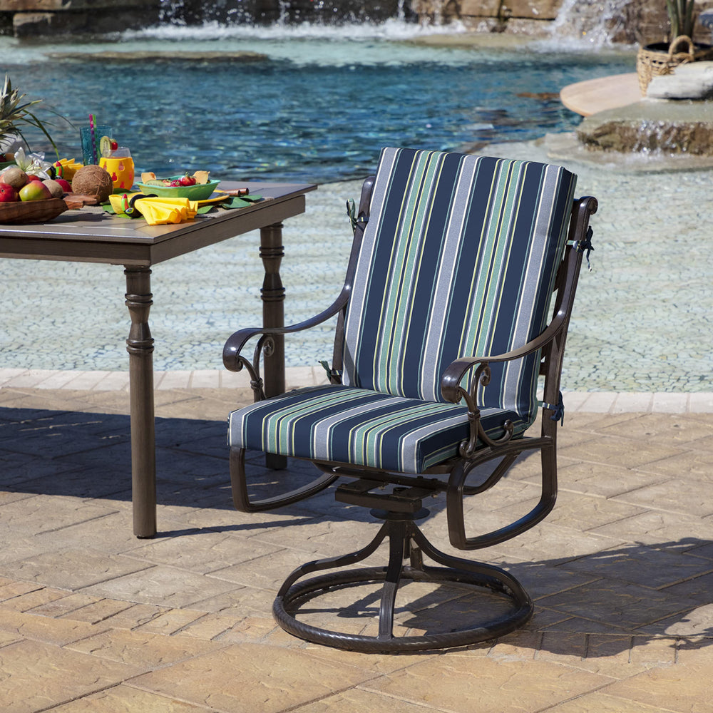 Arden Selections close-up of durable outdoor polyester fabric for lasting color