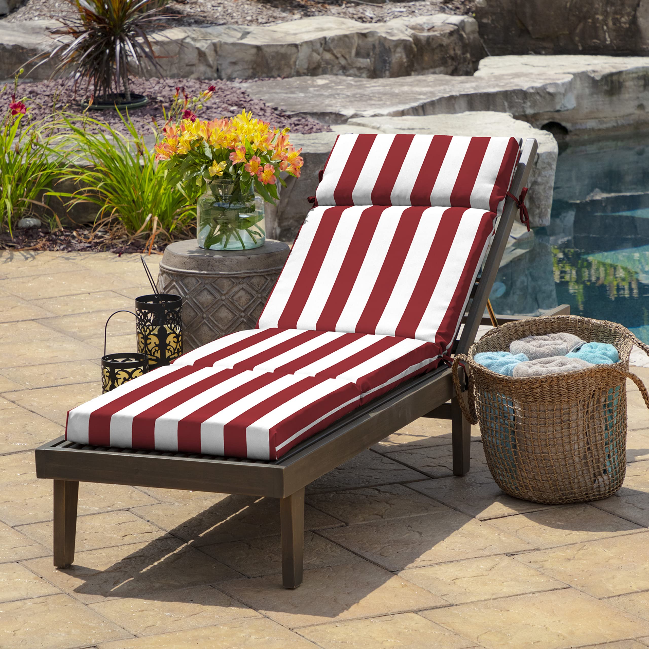 Arden Selections close-up of polyester fabric texture highlighting durability and easy-care finish
