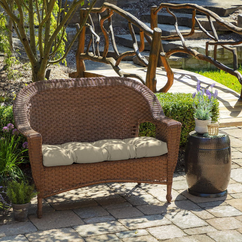 Arden Selections close-up of tufted stitching highlighting durable construction and support