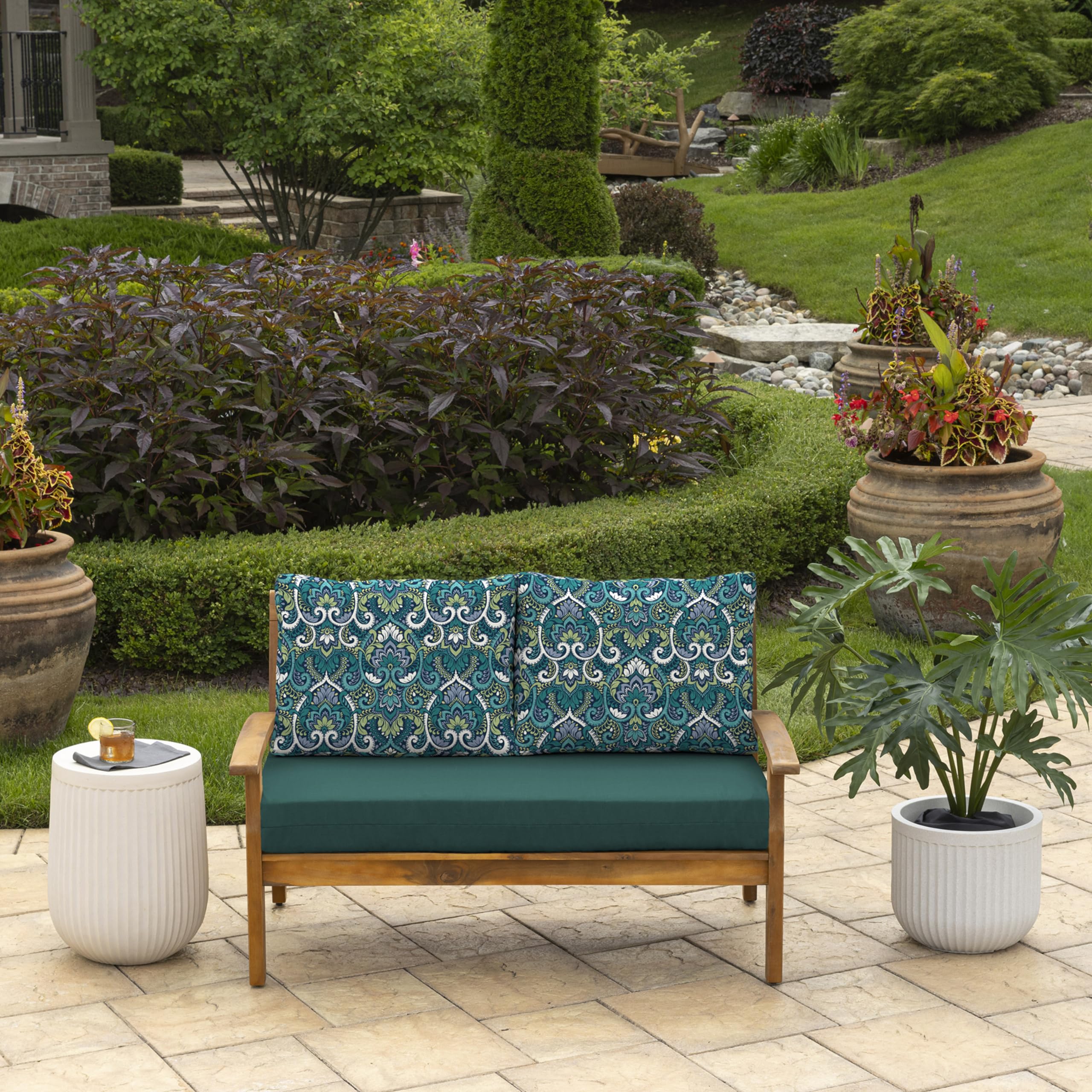 Arden Selections close-up damask pattern detail highlighting decorative appeal
