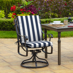 Arden Selections fabric close-up highlighting stripe texture and fade resistance benefit