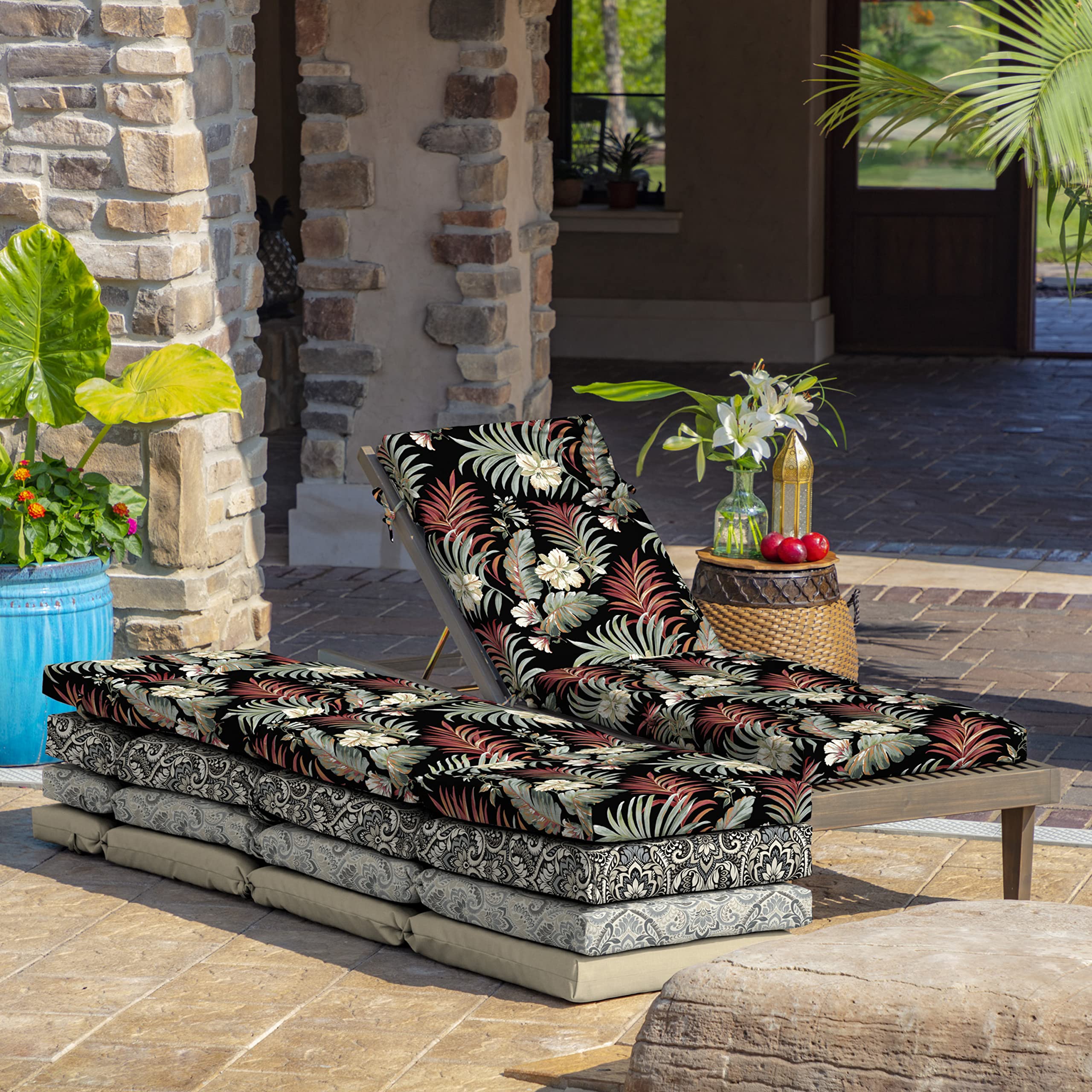 Arden Selections folded cushion showing separate back and seat sections for alignment