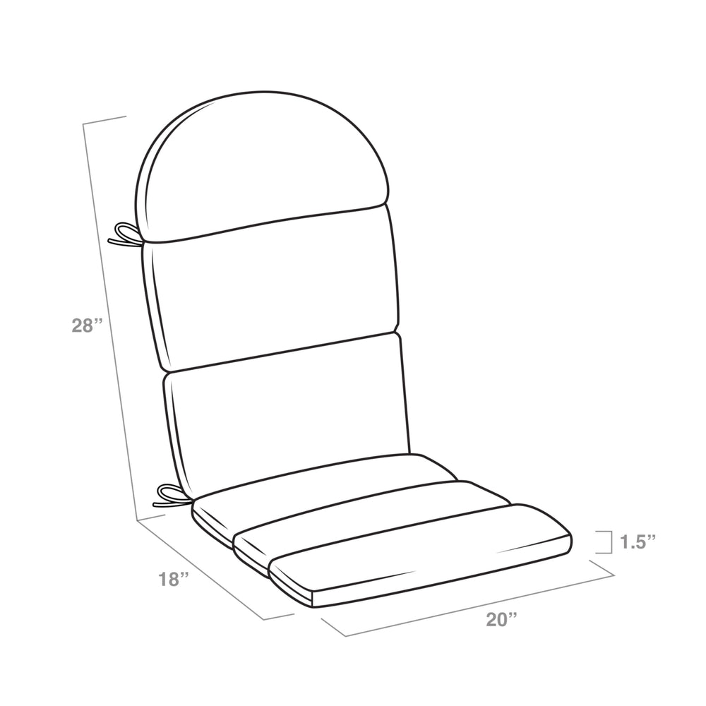 Arden Selections cushion beside ruler showing dimensions for accurate fit