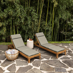 Arden Selections side profile showing 2.5 inch cushion thickness for balanced support and quick drying