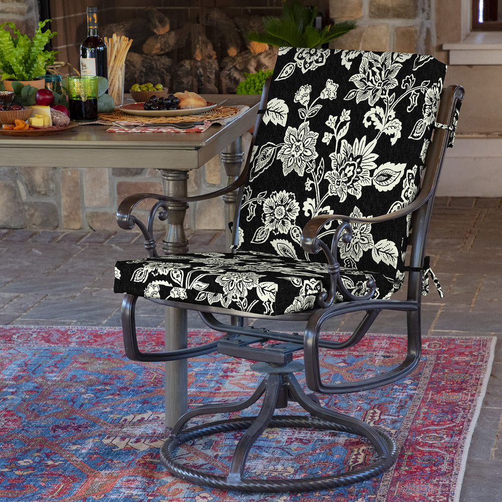 Arden Selections close-up of Jacobean polyester fabric showing texture and fade resistance