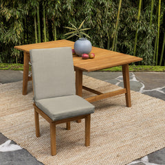 Arden Selections close-up of earthFIBER fabric texture, highlights softness and fade resistance
