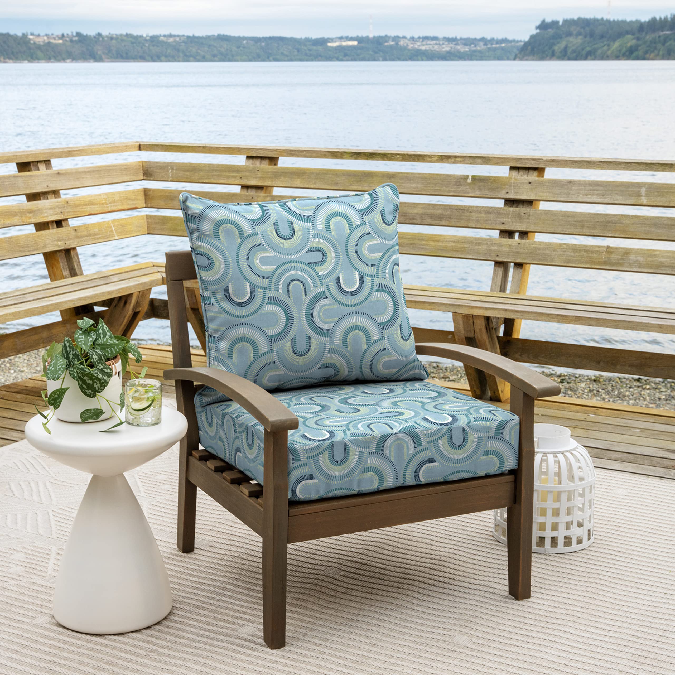 Arden Selections close-up of fabric weave showing UV-treated texture and color retention