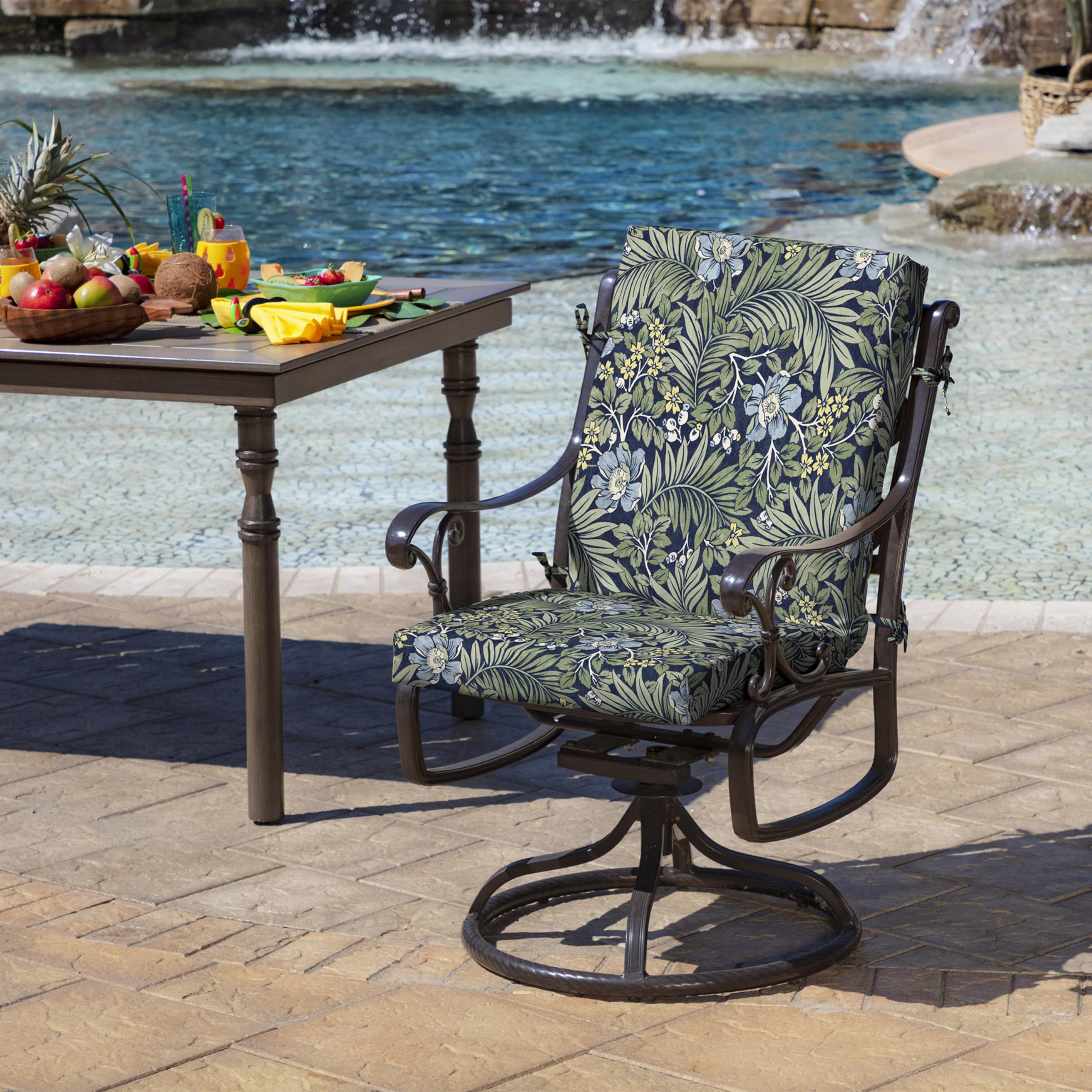 Arden Selections close-up of outdoor polyester texture for durable, fade-resistant finish