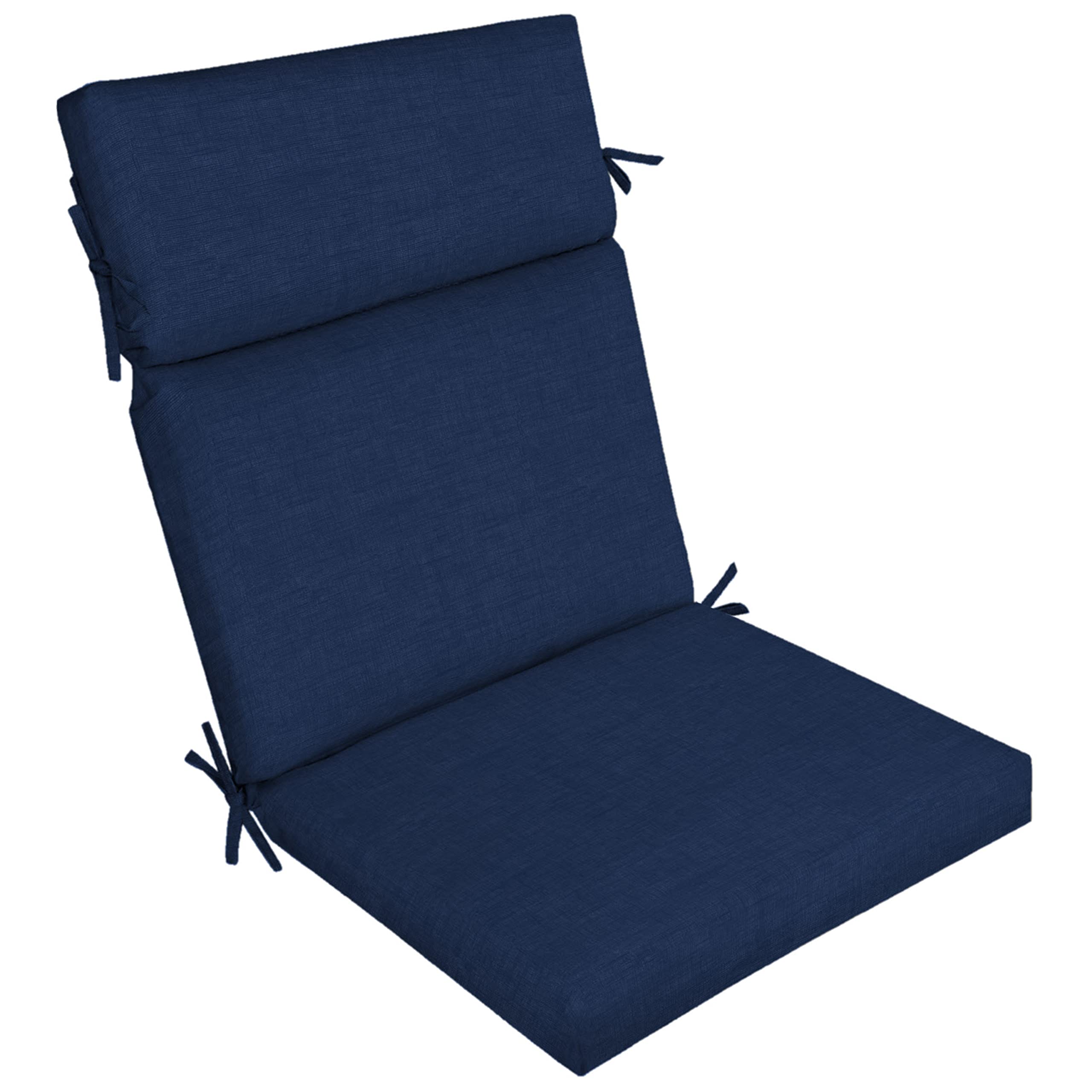 Arden Selections front view of cushion on chair showing comfort and fit
