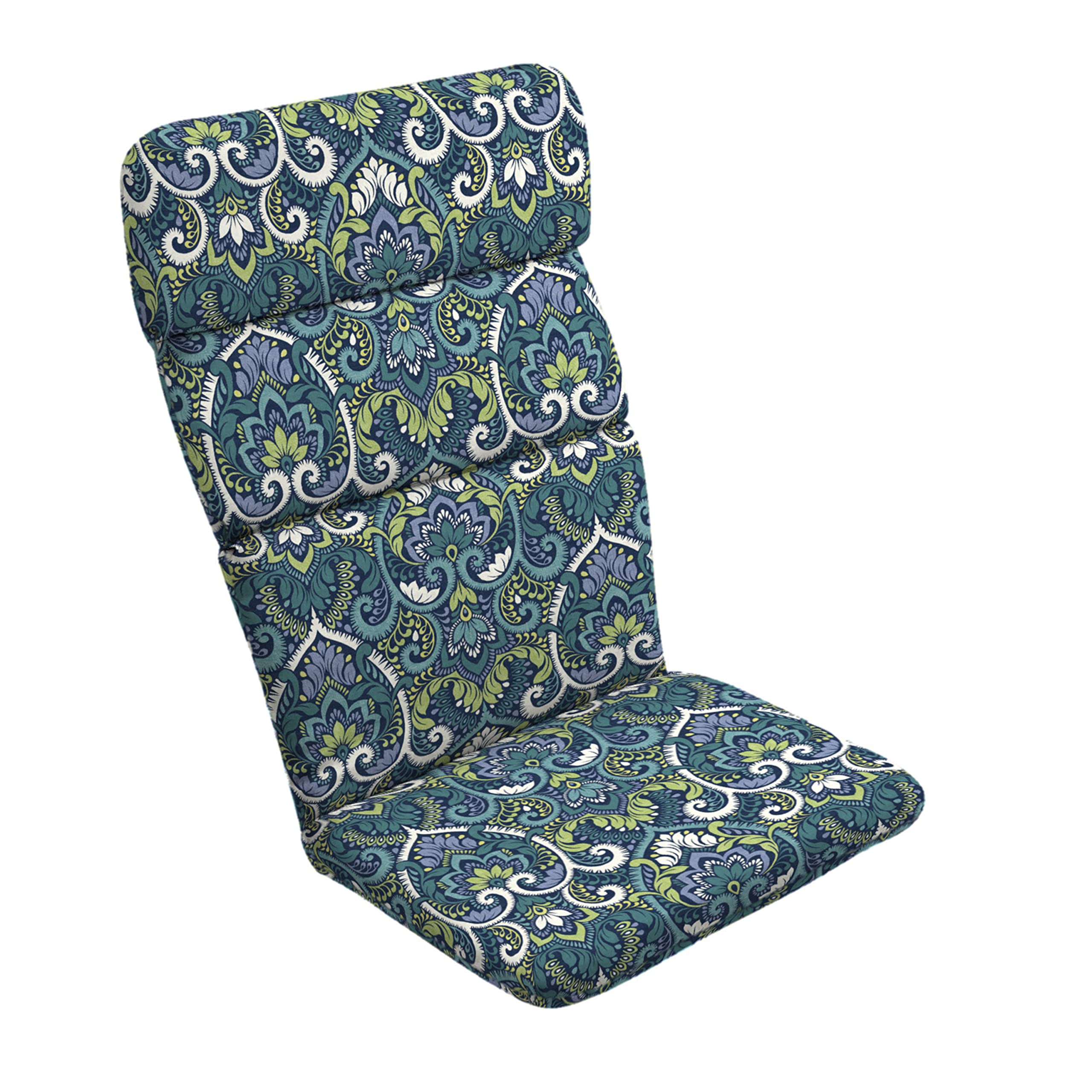 Arden Selections front view damask cushion showing pattern and seat comfort