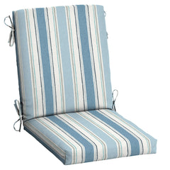 Arden Selections front view showing French blue stripe and full cushion support