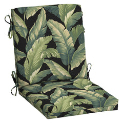 Arden Selections front view of Onyx Cebu cushion showing sleek look and comfort