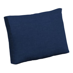 Arden Selections front view sapphire blue cushion showing vibrant color and shape benefit: comfortable seating
