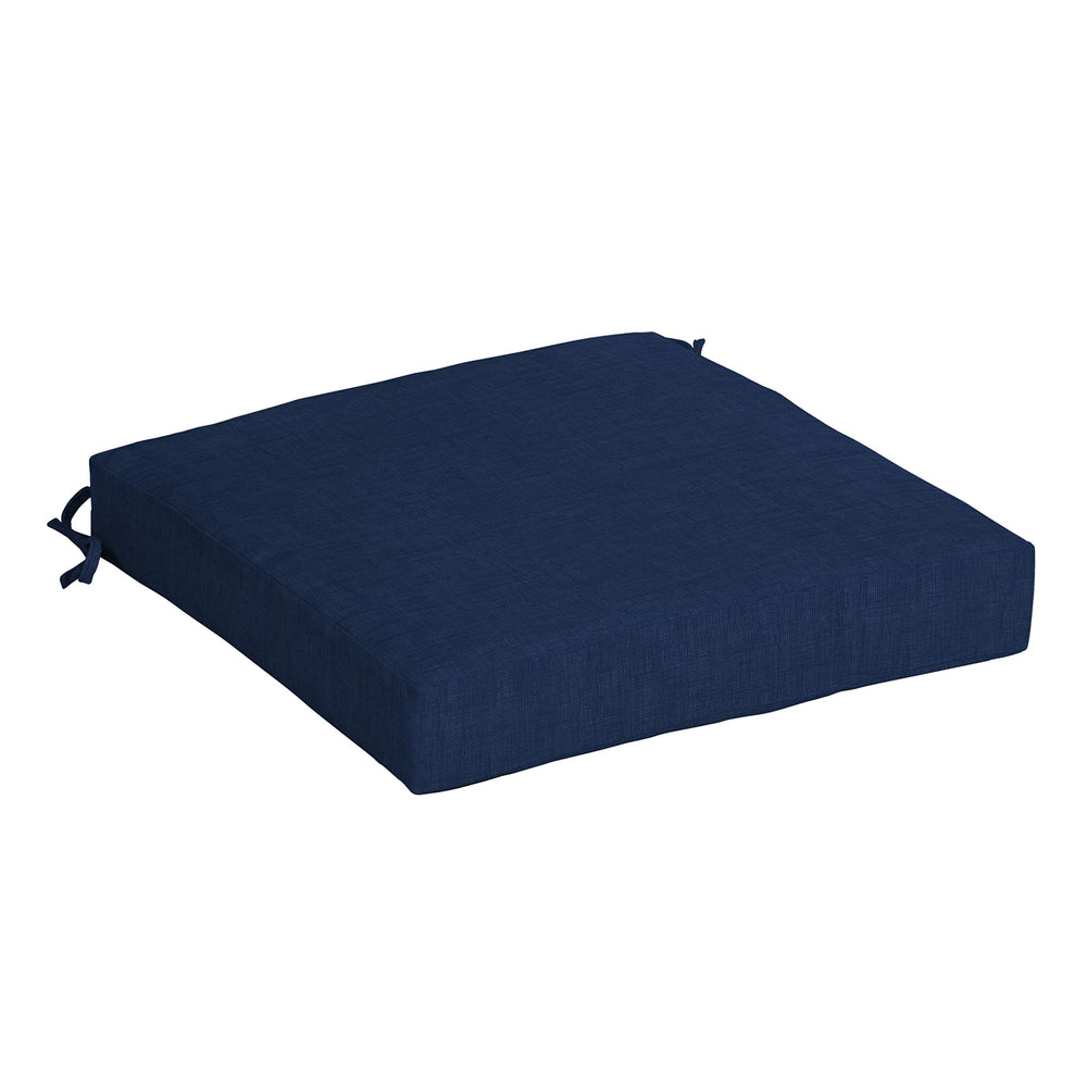 Arden Selections front view of sapphire blue cushion showing color and shape benefit
