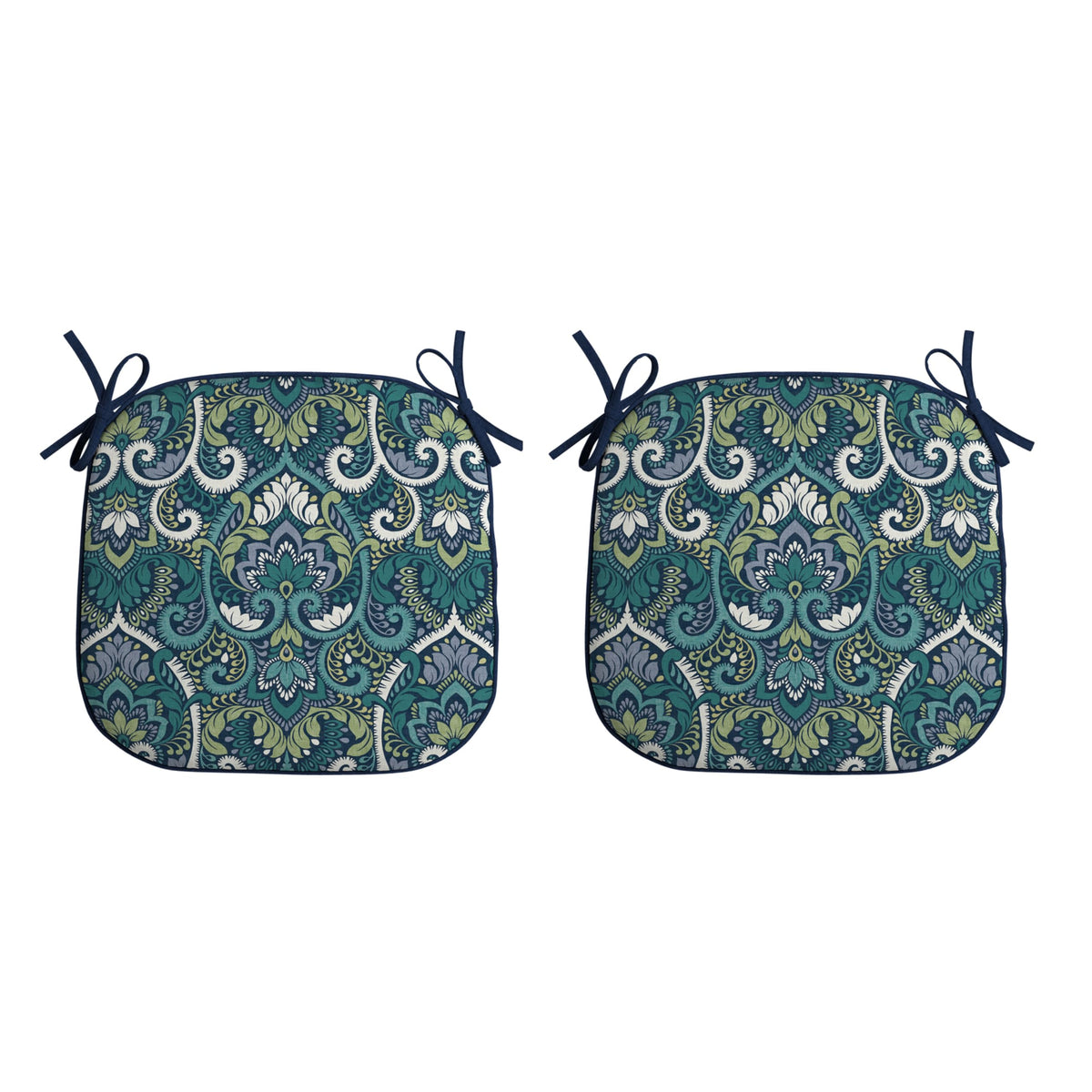 Arden Selections front view showing sapphire damask pattern and comfortable seat