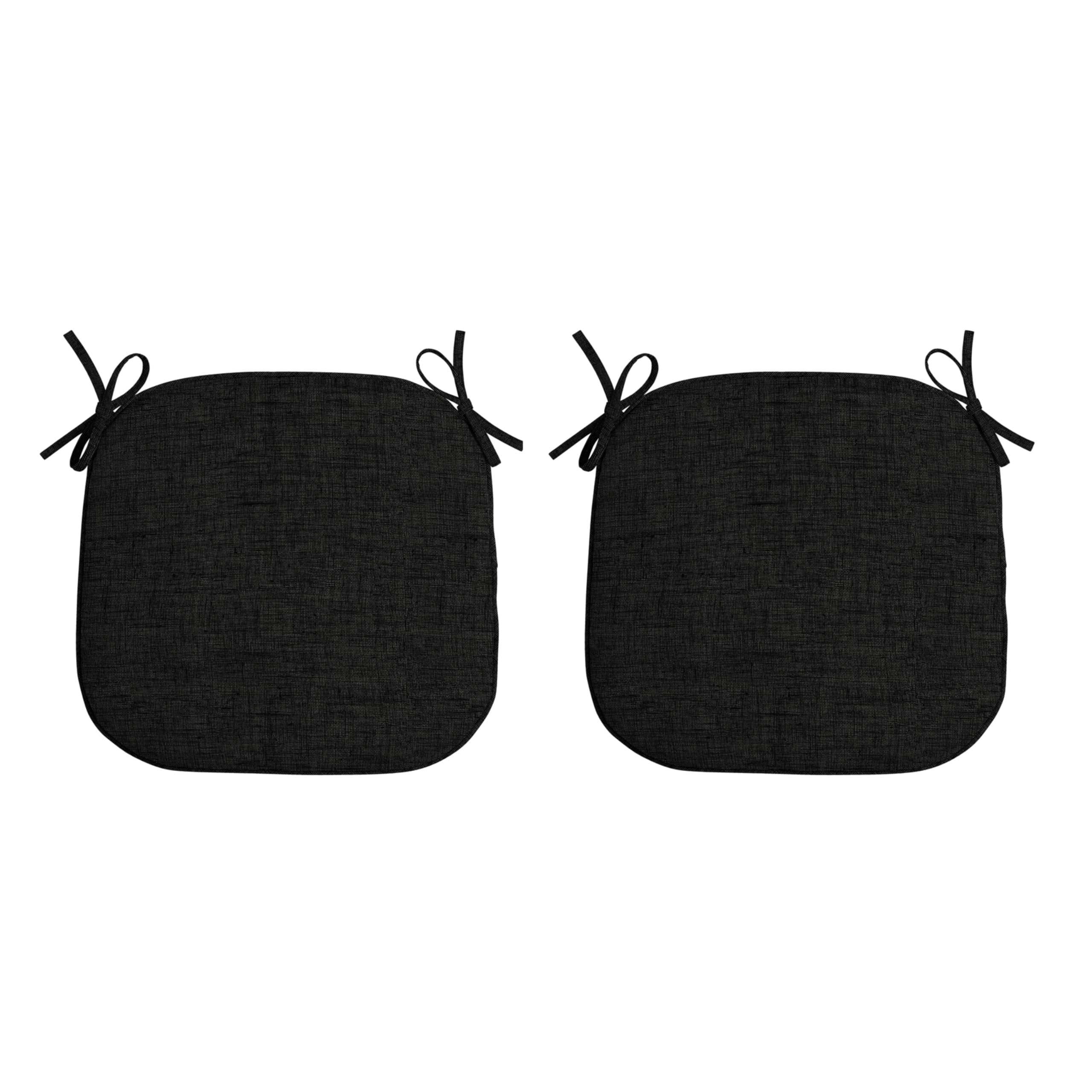 Arden Selections front view showing two black seat pads adding comfort