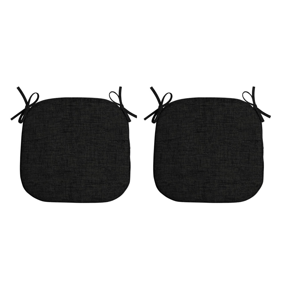 Arden Selections front view showing two black seat pads adding comfort