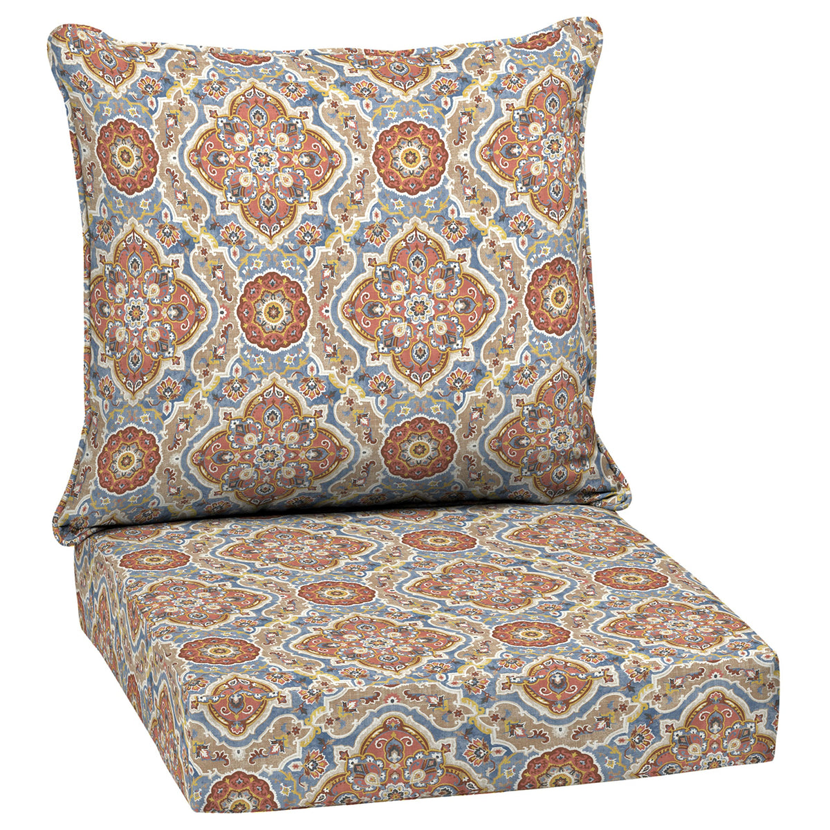Arden Selections front view showing Global Medallion pattern and vibrant color retention