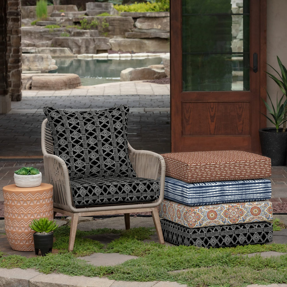 Arden Selections cushions staged on patio chair showing refreshed seating