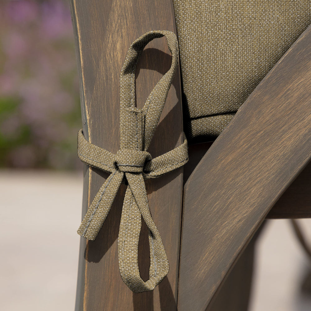 Arden Selections label close-up with dimensions and warranty details visible