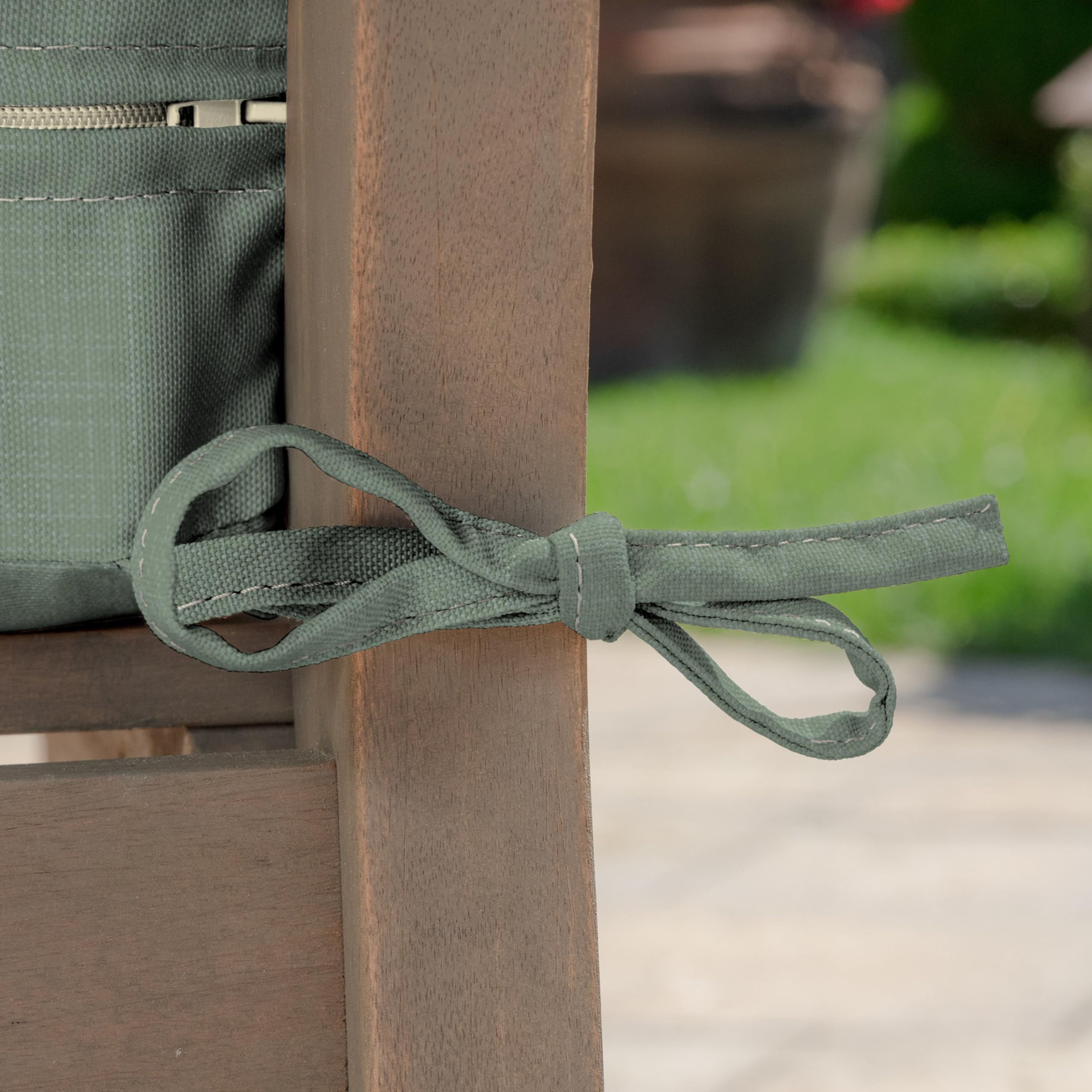 Arden Selections outdoor patio scene with cushions creating inviting seating